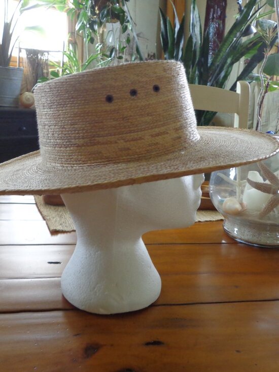 Unbranded Accessories - FIRM NEW Terrain Outback Palm Leaf Woven Sun Hat NO OFFERS ACCEPTED!!!!